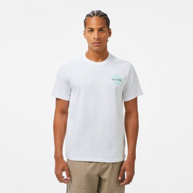 Ανδρικό T-Shirt Λευκό - Converse Loose-Fit