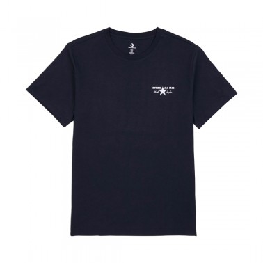 Ανδρικό T-Shirt Μαύρο - Converse All Star License Plate