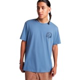 CONVERSE TREE T-SHIRT 10027666-A01 Blue Image 
