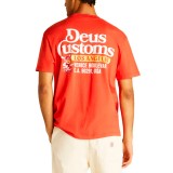 Ανδρικό T-Shirt Πορτοκαλί - Deus Ex Machina Raptor Εικόνα 0