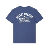 Men's T-Shirt Blue - Deus Harajuku Address Image 1