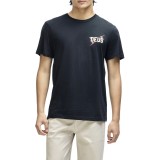 Men's T-Shirt Black - Deus Global Spark Image 