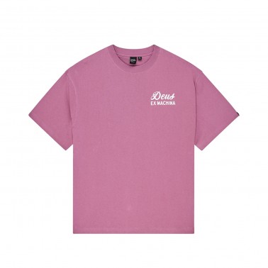 Men's T-Shirt Pink - Deus Canggu