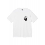 STUSSY 8 BALL TEE 1904760-WHITE Λευκό Εικόνα 