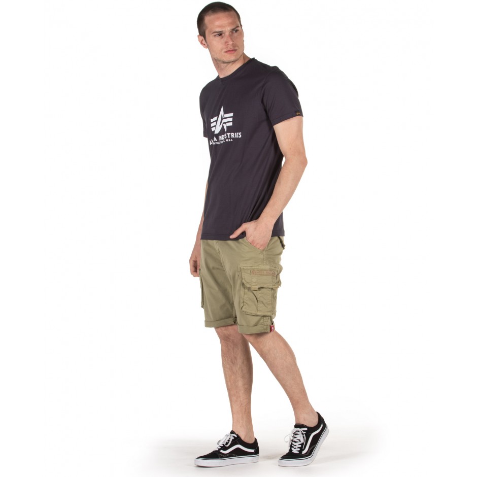 Ανδρικό T-Shirt Μπλε - Alpha Industries Basic