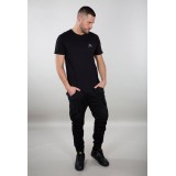 ALPHA INDUSTRIES BASIC T SMALL LOGO 188505-03 Black Image 1