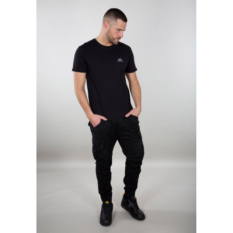 ALPHA INDUSTRIES BASIC T SMALL LOGO 188505-03 Black