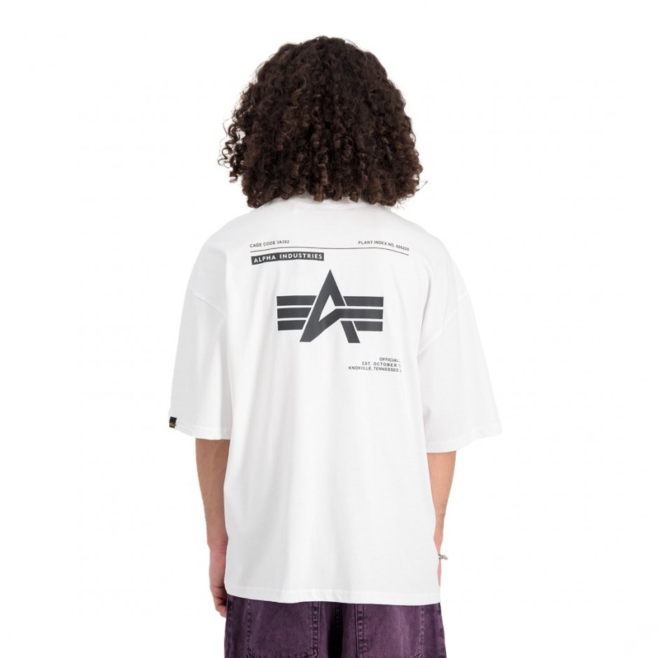 ALPHA INDUSTRIES LOGO BP T 146507-09 White