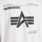 ALPHA INDUSTRIES LOGO BP T 146507-09 White Image 2