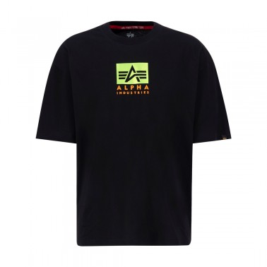 ALPHA INDUSTRIES SATIN LOGO T 148513-03 Black
