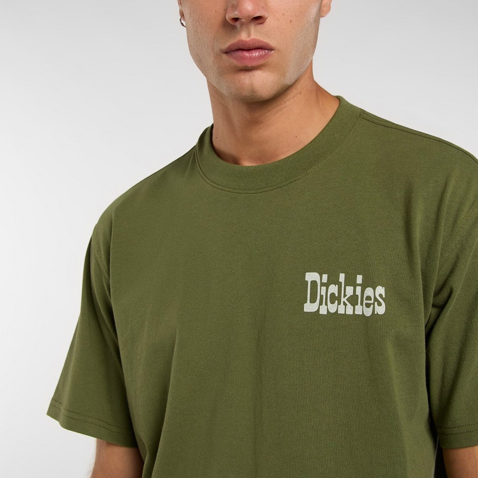 Ανδρικό T-Shirt Χακί - Dickies Vernal