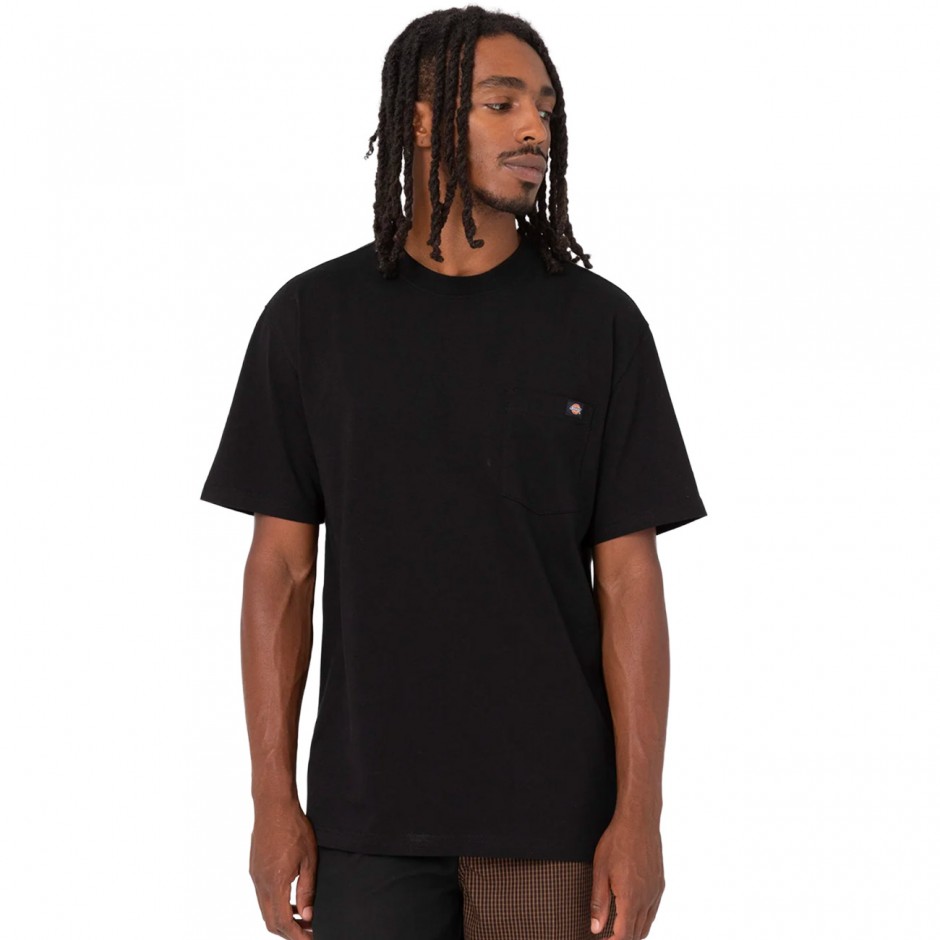 Ανδρικό T-Shirt Μαύρο - Dickies Luray Pocket