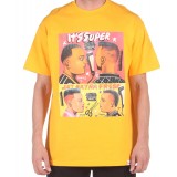 DIAMOND SUPPLY FRESH S/S TEE DIAA20DMPA009-GOLD Πορτοκαλί Εικόνα 1