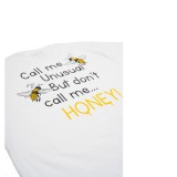 Ανδρικό T-Shirt Λευκό - Bee Unusual Don't Call Me Honey Εικόνα 1