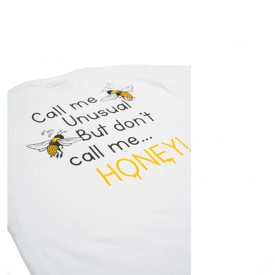 Ανδρικό T-Shirt Λευκό - Bee Unusual Don't Call Me Honey