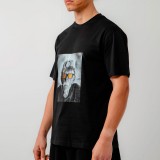 BEE UNUSUAL IL CAPITANO RELAXED T-SHIRT AT-251332-BLACK Black Image 1