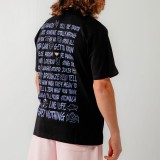 BEE UNUSUAL REGRET NOTHING RELAXED T-SHIRT AT-251338-BLACK Black Image 2