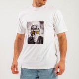 BEE UNUSUAL IL CAPITANO RELAXED T-SHIRT AT-251331-WHITE White Image 1