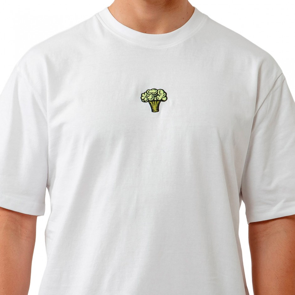 Ανδρικό T-Shirt Λευκό - Bee Unusual 'The Sharks Are Vegan'