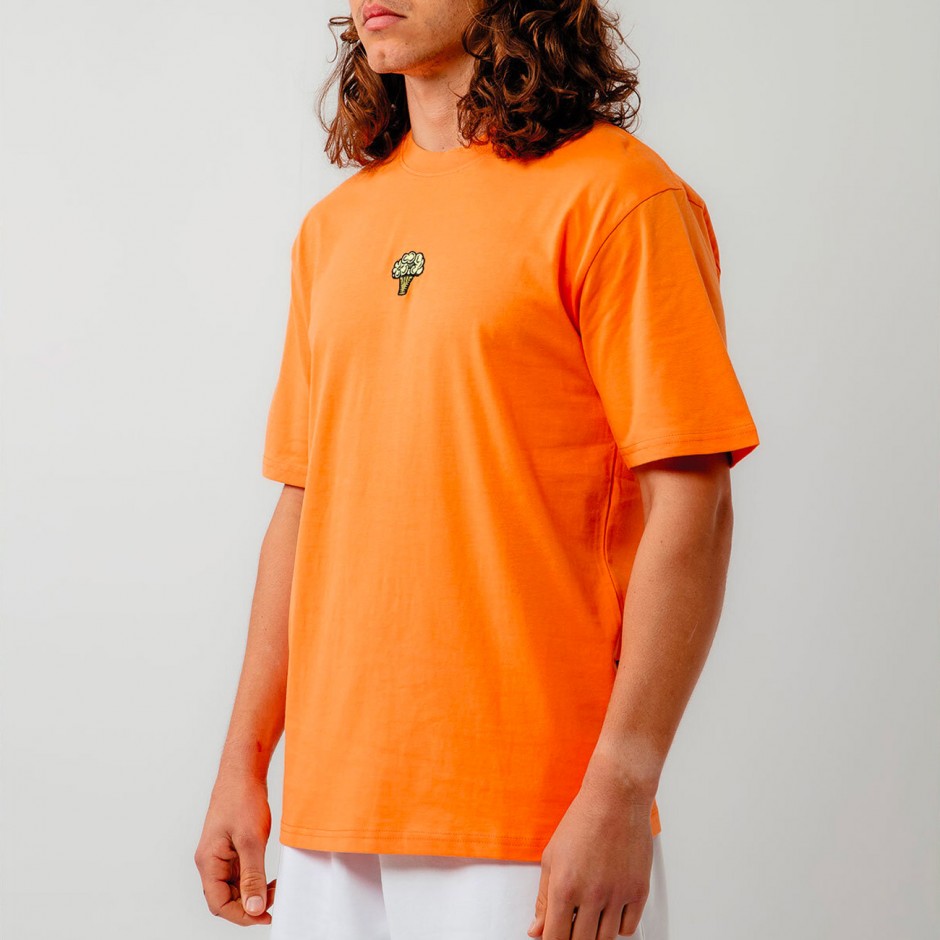 Ανδρικό T-Shirt Πορτοκαλί - Bee Unusual 'The Sharks Are Vegan'  
