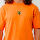 Ανδρικό T-Shirt Πορτοκαλί - Bee Unusual 'The Sharks Are Vegan'   Εικόνα 2
