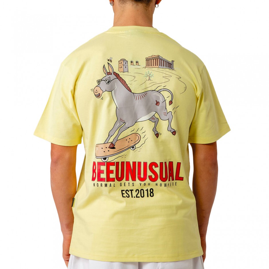 Men's T-Shirt Yellow - Bee Unusual 'Break Free'