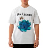 Ανδρική Κοντομάνικη Μπλούζα Λευκό - Bee Unusual 'Honey Bee' Εικόνα 