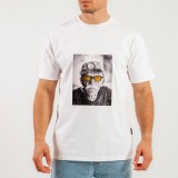 BEE UNUSUAL IL CAPITANO RELAXED T-SHIRT AT-251331-WHITE White Image 