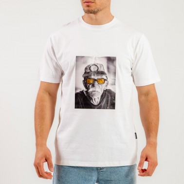 BEE UNUSUAL IL CAPITANO RELAXED T-SHIRT AT-251331-WHITE White