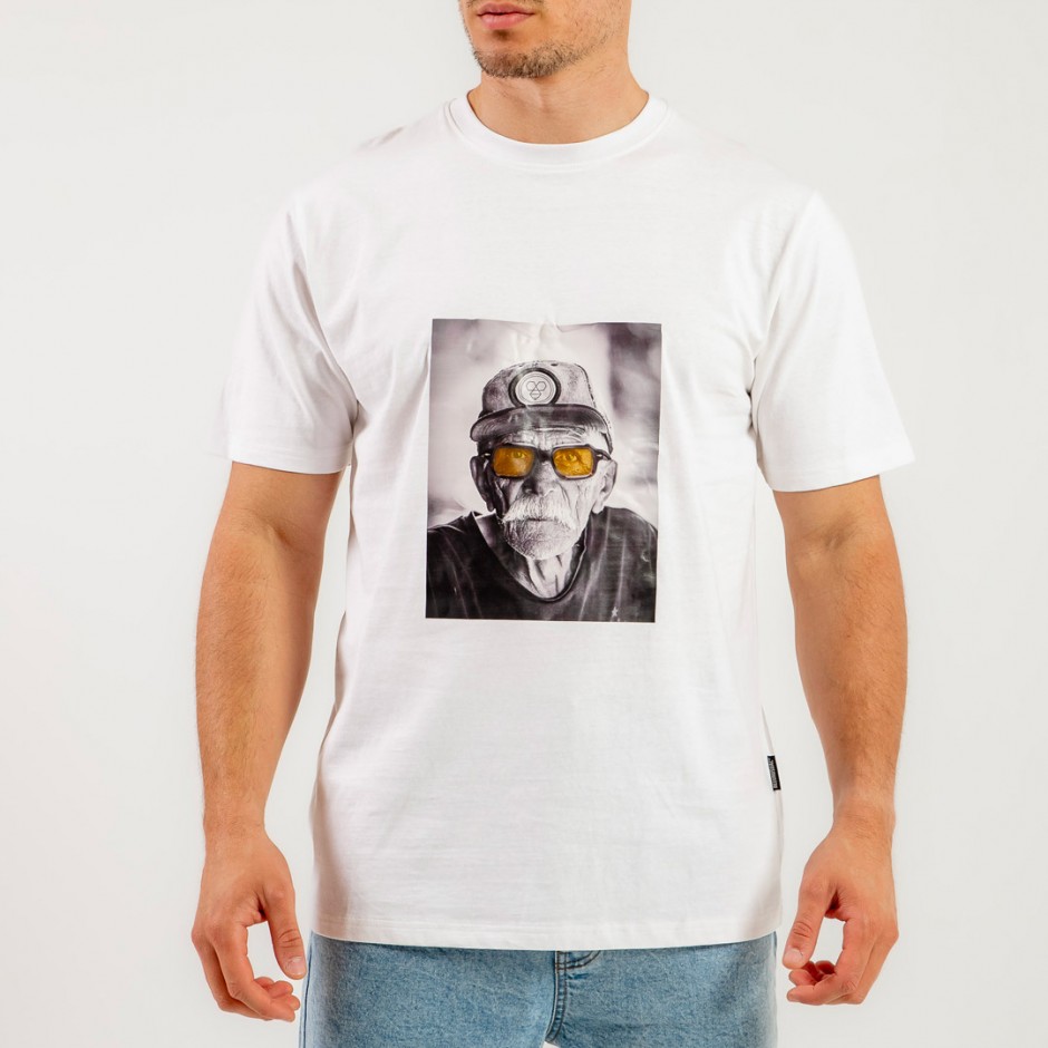 BEE UNUSUAL IL CAPITANO RELAXED T-SHIRT AT-251331-WHITE White