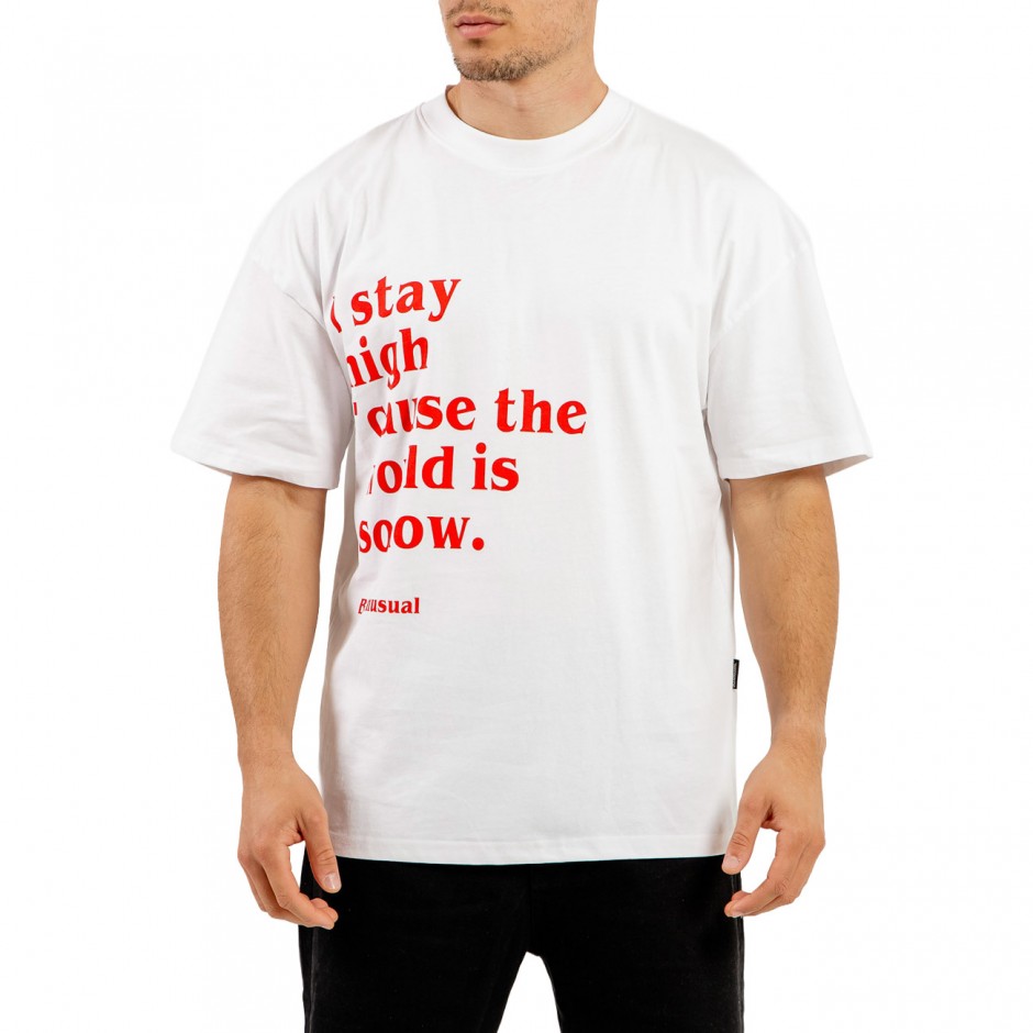 Men's T-Shirt White - Bee Unusual 'Kite'