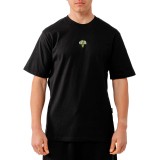 Ανδρικό T-Shirt Μαύρο - Bee Unusual 'The Sharks Are Vegan' Εικόνα 