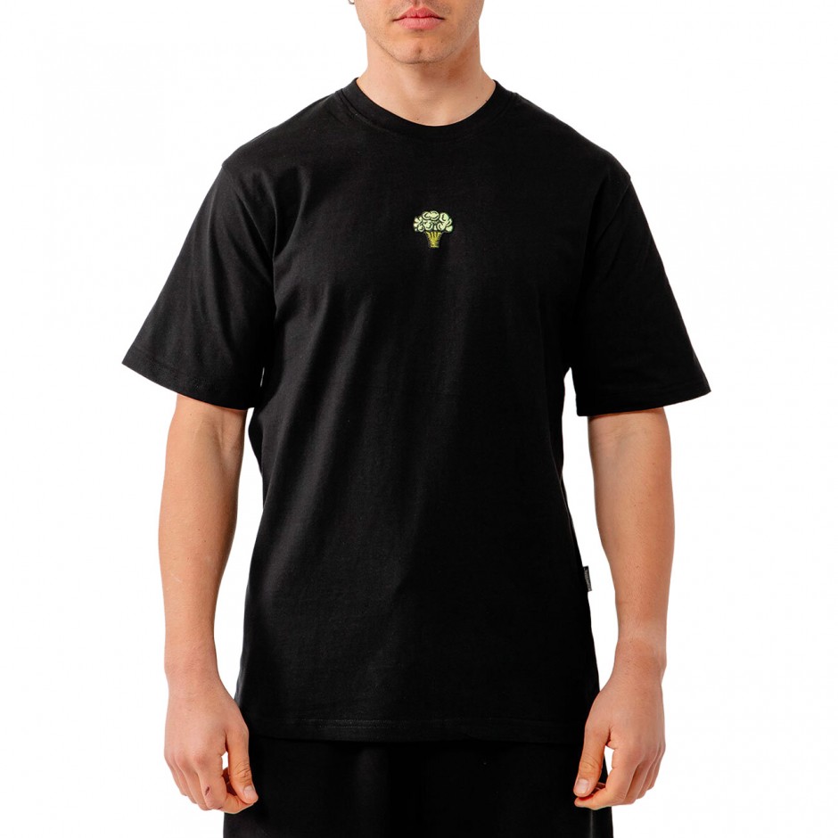 Ανδρικό T-Shirt Μαύρο - Bee Unusual 'The Sharks Are Vegan'