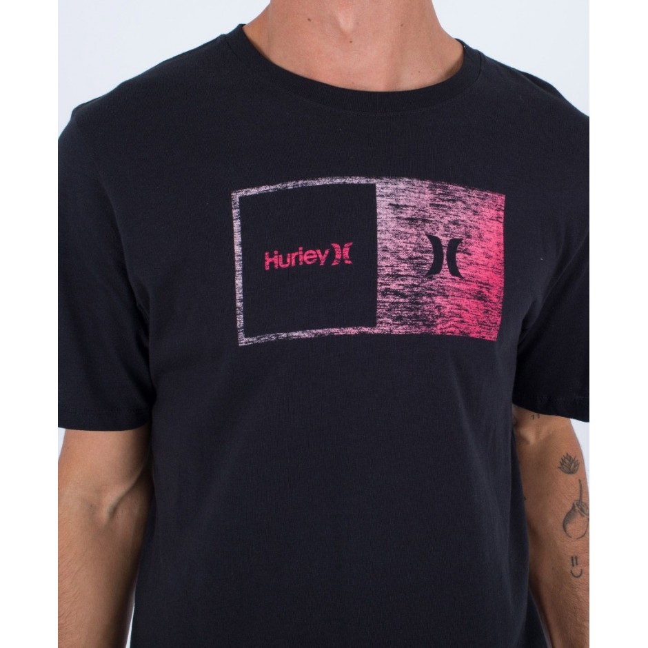 HURLEY EVERYDAY HALFER GRADIENT SS MTS0035750-H010 Black