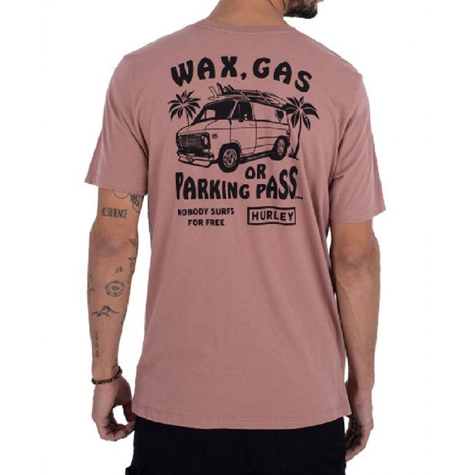 HURLEY EVERYDAY PARKING PASS SS MTS0035370-H227 Pink