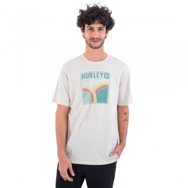 Ανδρικό T-Shirt Εκρού - Hurley Everyday Rolling Hills