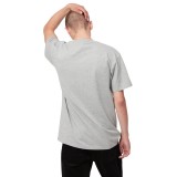 CARHARTT WIP S/S CHASE T-SHIRT I026391-00MXX Grey Image 0