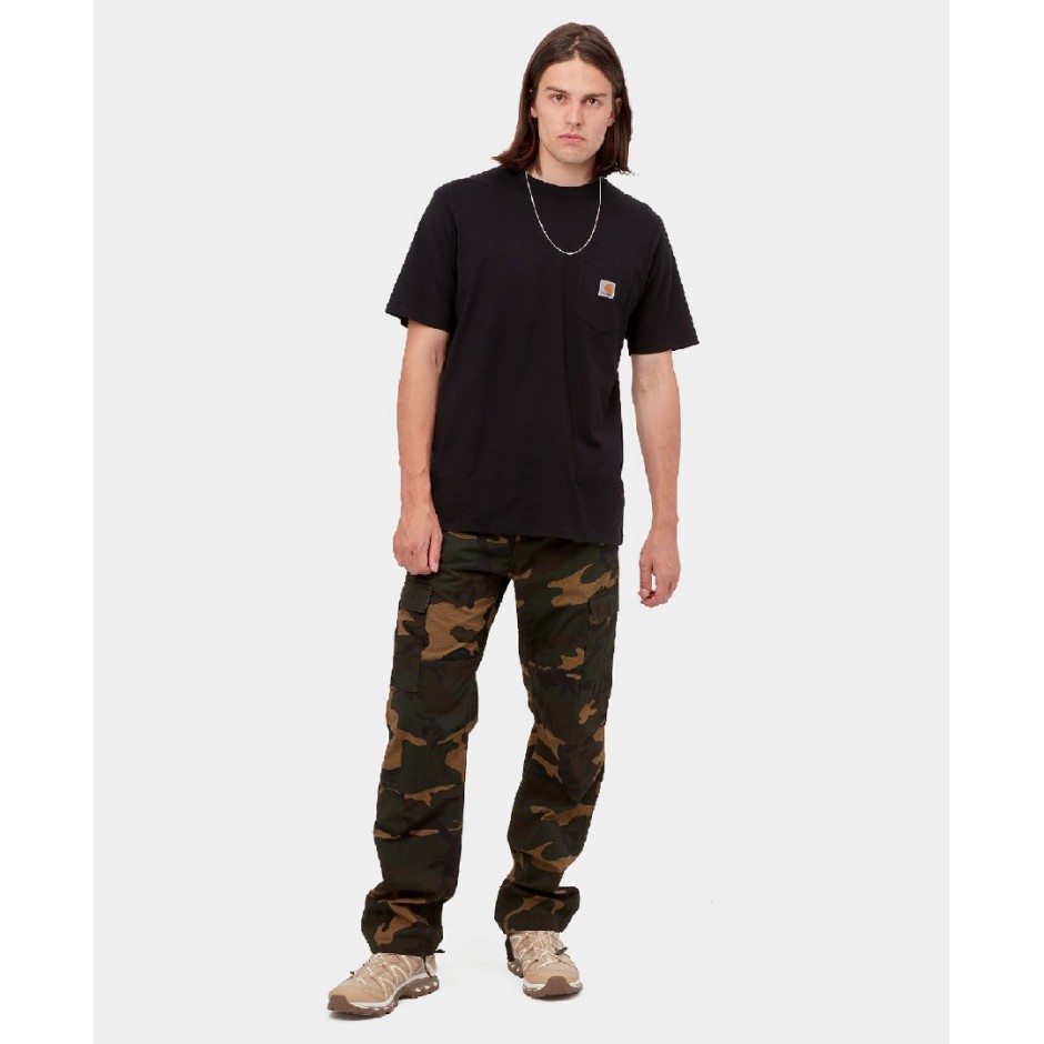 Ανδρικό T-Shirt Μαύρο - Carhartt WIP Pocket