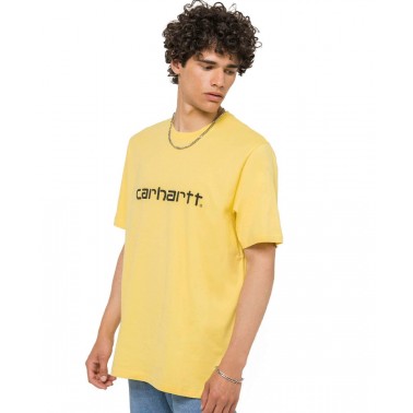 CARHARTT WIP S/S SCRIPT T-SHIRT Κίτρινο