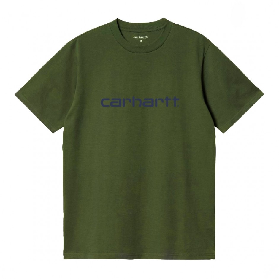 CARHARTT WIP S/S SCRIPT T-SHIRT I031047-1TEXX Green