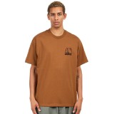 CARHARTT WIP S/S GROUNDWORKS T-SHIRT I032889-HZXX Brown
