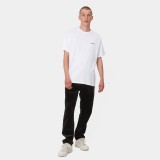 Ανδρικό T-Shirt Λευκό - Carhartt WIP S/S Script Embroidery  Εικόνα 1