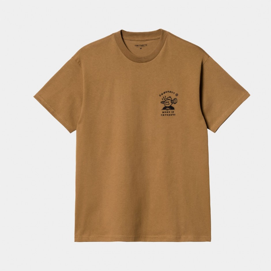 CARHARTT WIP S/S ICONS T-SHIRT I033271-08WXX Brown