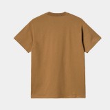 Carhartt WIP S/S Icons Καφέ - Ανδρικό T-Shirt