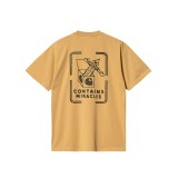 Ανδρικό T-Shirt Μπεζ - Carhartt WIP Stamp Εικόνα 0