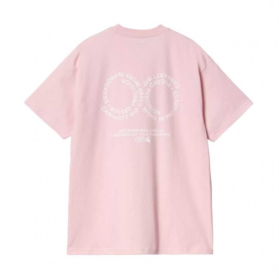 CARHARTT WIP S/S ROTATION T-SHIRT ORGANIC I034772-2QDXX Pink