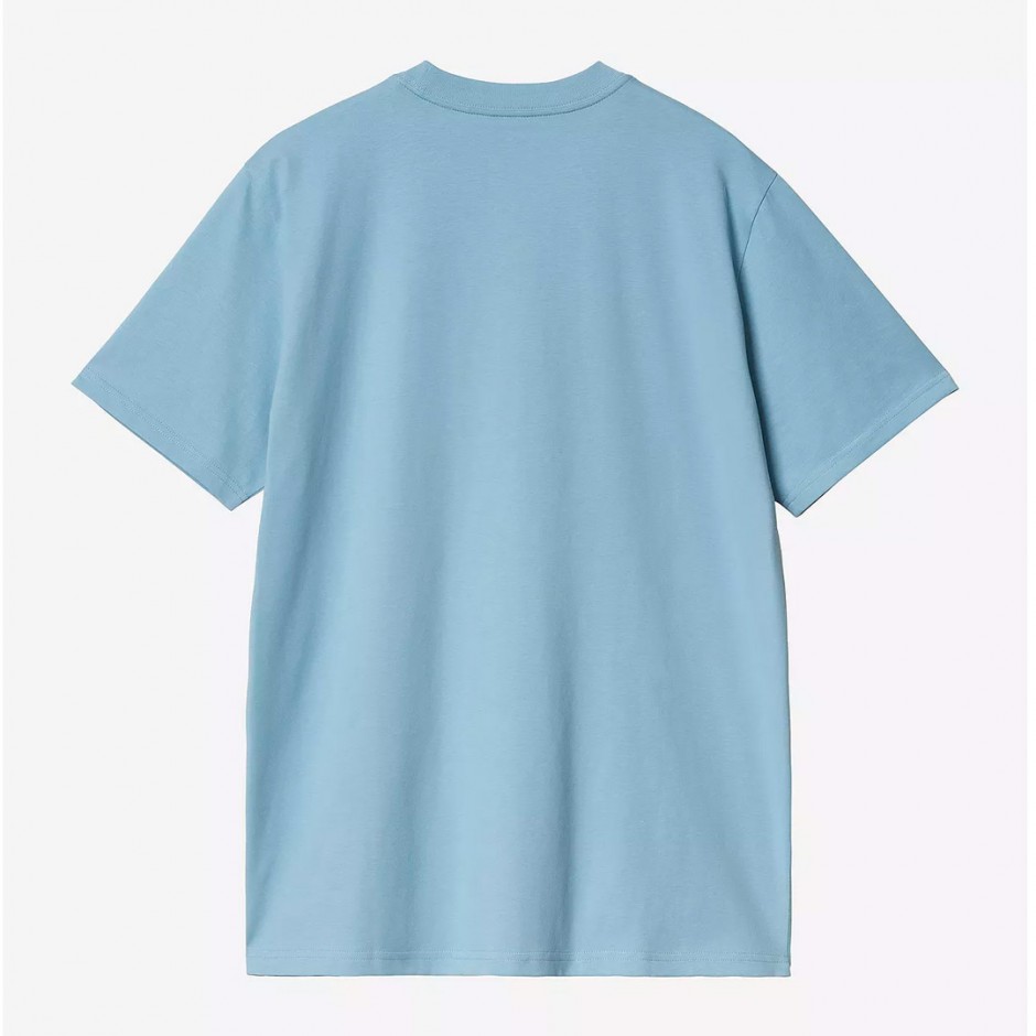 Ανδρικό T-Shirt Σιέλ - Carhartt WIP S/S Script