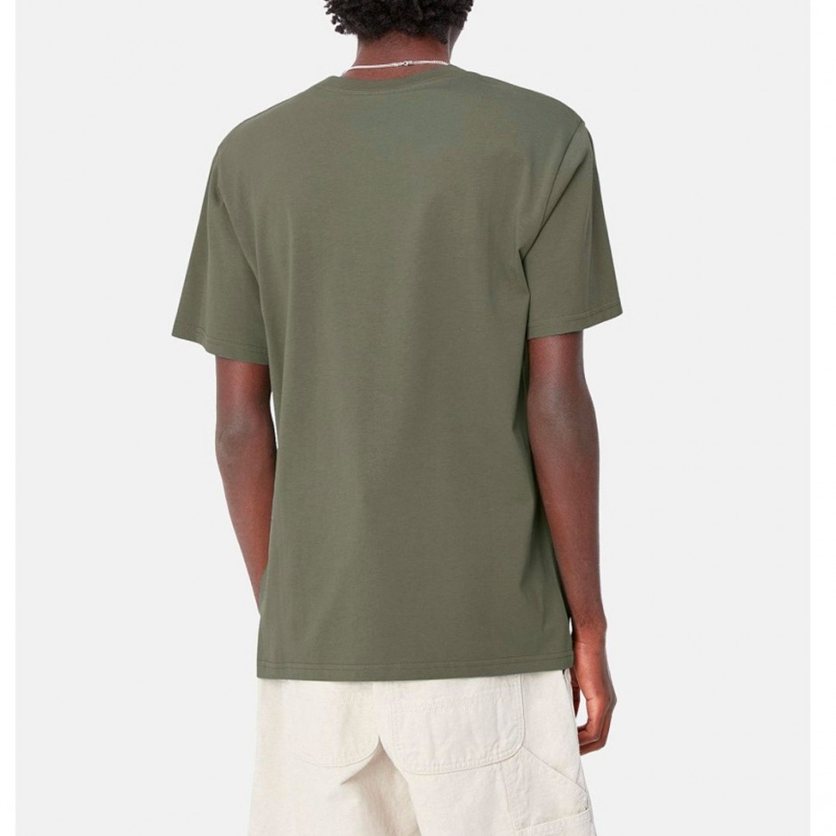 CARHARTT WIP S/S POCKET T-SHIRT COTTON I030434-667XX Κhaki