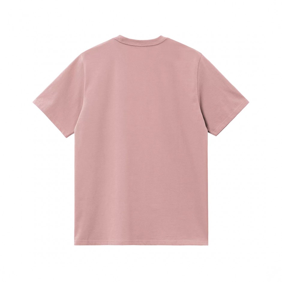 Ανδρικό T-Shirt Ροζ - Carhartt WIP Pocket