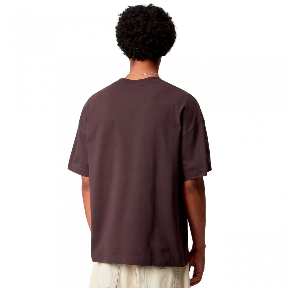 Ανδρικό T-Shirt Βυσσινί - Carhartt WIP S/S Work Pocket